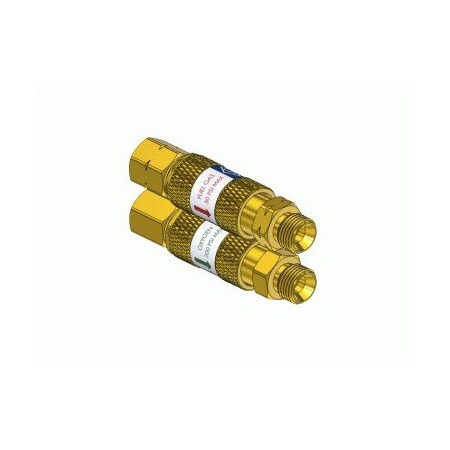 Superior Products Oxygen/Fuel Gas Set, Regulator Style, POP Display QCR-200